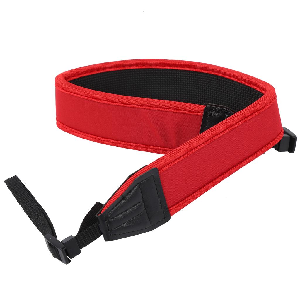Portable   Digital Camera Antiskid Elastic Shockabsorbing Shoulder Strap(black )
