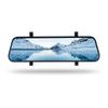 9.66 Inch Full Screen LCD Car Black Box Dual Lens Car DVR Dash Camera 1080P, Touch Screen with Full Size Mirror Monitor