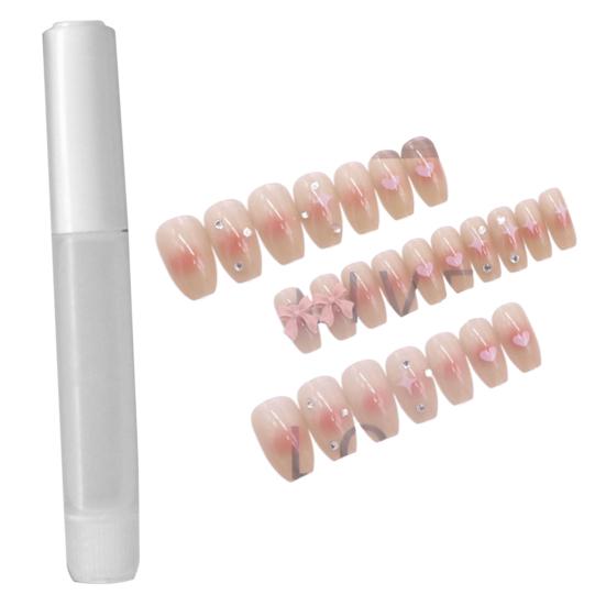 Beautiful FALSE Nail Easy-removal Harmless DIY