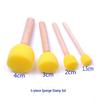 Children's Painting Sponge Brush Set: Doodling Stamps, Rollers, Cylinders, and DIY Art Tools for Early Education.