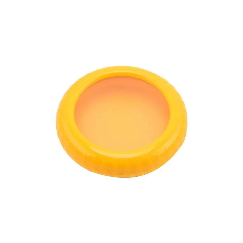 

Fruit and Vegetable Preserves Clear Lid Containers - Red Green Orange Yellow Sealed Keepers for Avocado Tomato Onion Lemon жовтий