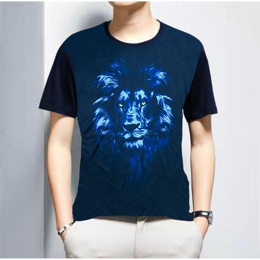 

Lucky #T311 Хлопковая 3D модная футболка для мужчин 5XL