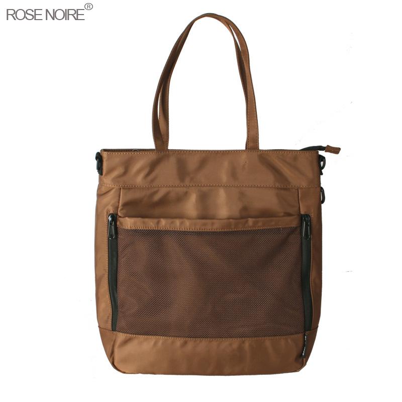 New summer tote women's bag large capacity fashionable versatile work bag simple portable shoulder bag