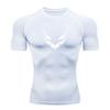 Men's Compression Fitness Sports T-Shirt, Carnage Grin Sharp