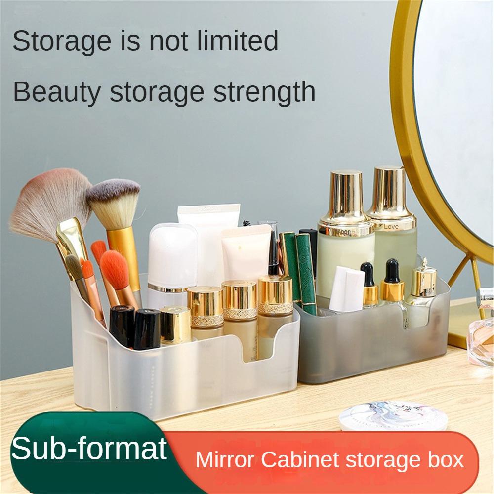 Cosmetics Organizer Multifunctional Skin Care Products Case Storage Box Durable Cosmetic Jewelry Storage Makeup Box Storage Tray