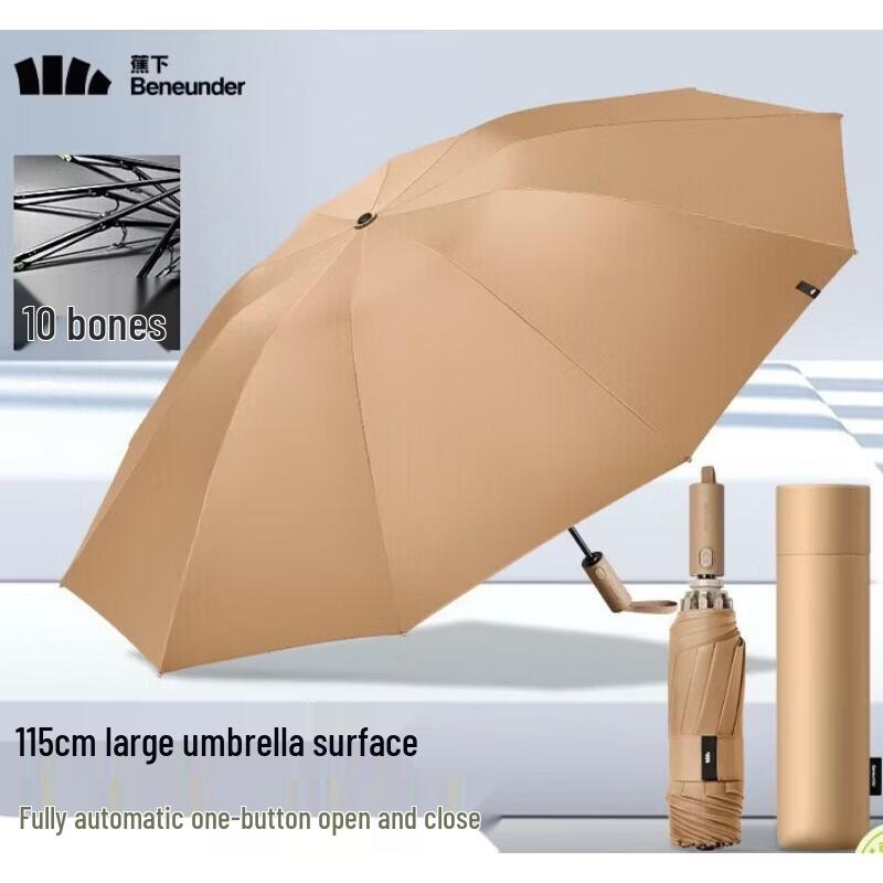 Beneunder Automatic Reverse Folding Umbrella