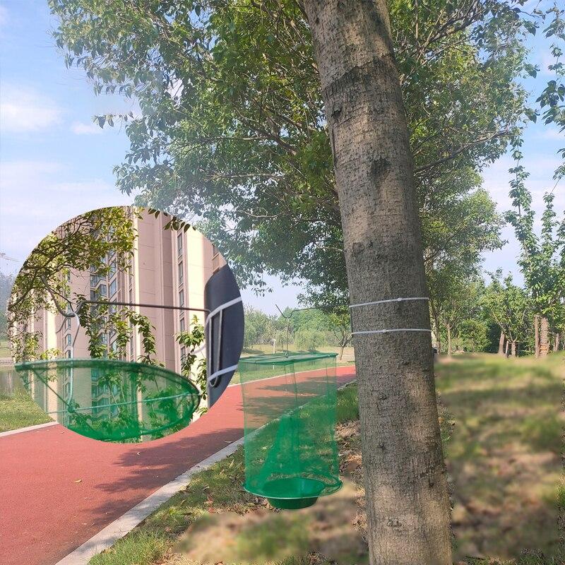 Fly Catcher Pest Control Reusable Hanging Fly Catcher Fly Catcher Cage Net Fly Catcher Garden Hanging Bird CatcherGarden