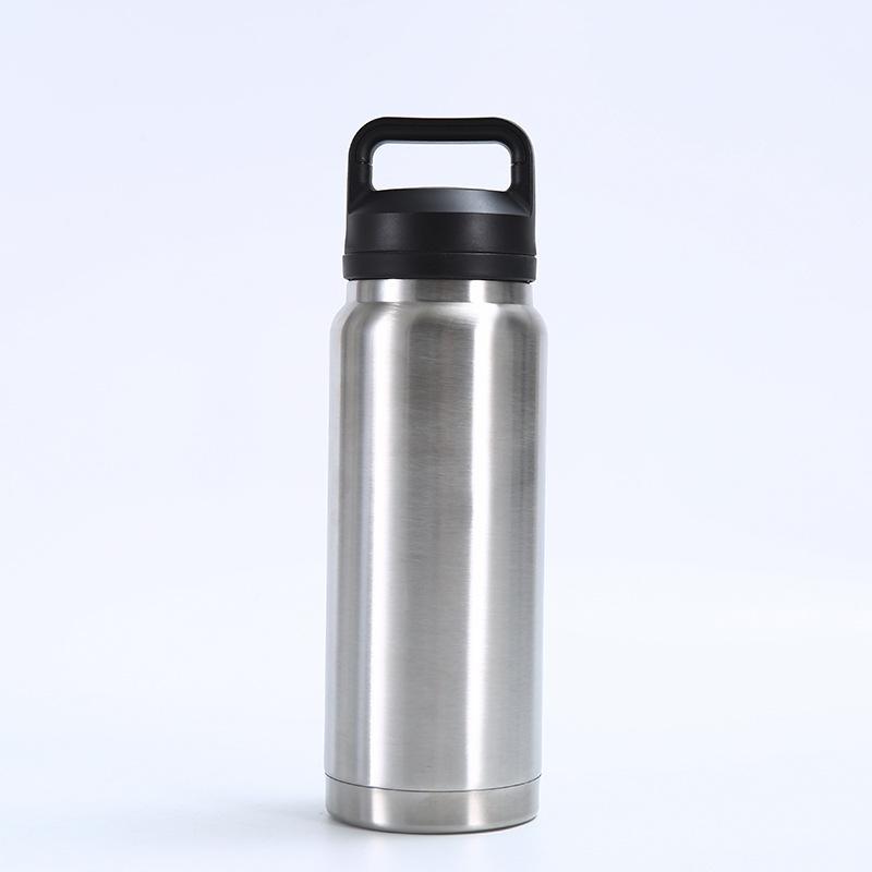 Space Pot 304 Stainless Steel Double-Layer Vacuum Spraying Portable Outdoor Water Cup Beauty Sports Kettle
