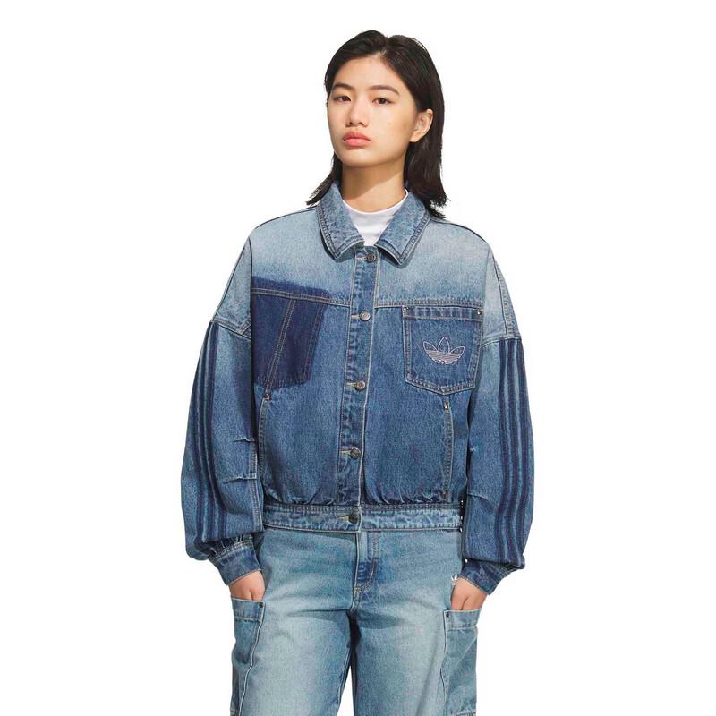 Adidas Women s KR5042 Casual Denim Jacket L