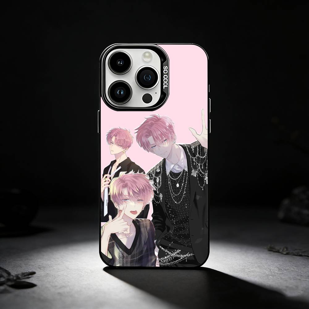 T-Tamon s B-Side Phone Case For iPhone 17,16,15,14,13,12,11 Plus,Pro Max,XS,Colored silver phone case