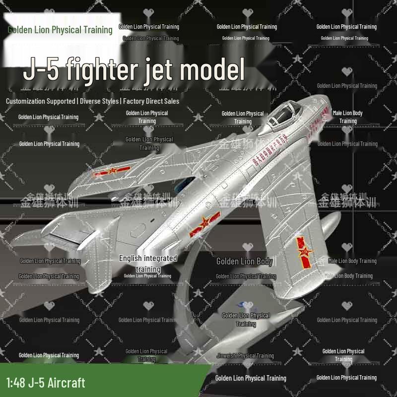 Jinxiongshi 1:48 J-5 Fighter Jet Metal Model