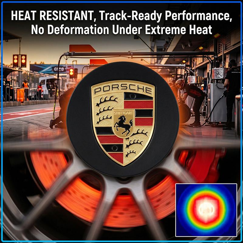 4 ks 65MM Auto Znak Odznak Krytky Středových Krytů Koleček Pro Porsche Boxster Cayenne Panamera Macan Cayman 911 918 996 917 991