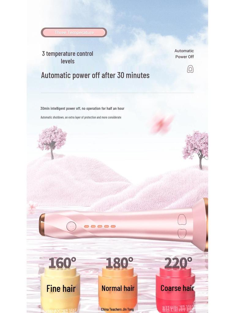 Ondulator automat rotativ Minhuang - Sigur, bucle ondulate pentru femei