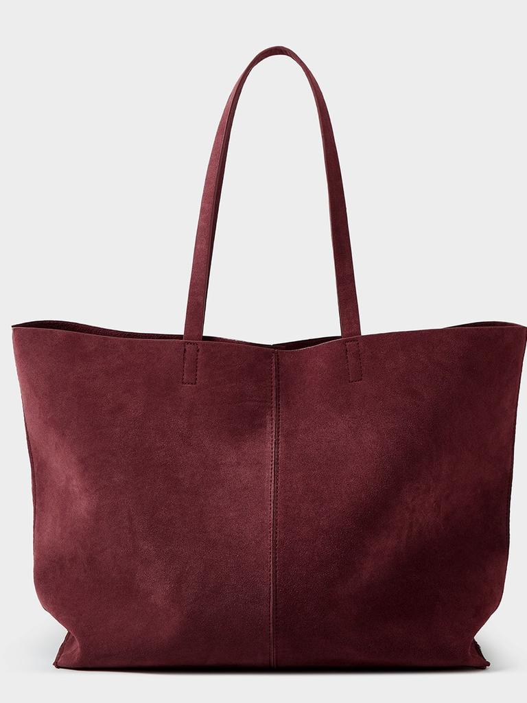 Women's Large Suede Tote Bag Luxury Design Commuter High-end Armpit Bag Soft Handle Fashi Shoulder Handbag for Ladies