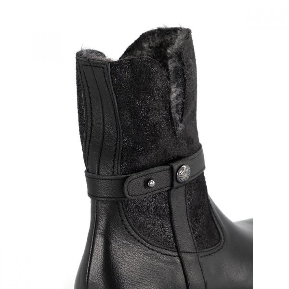 Vainer Women Comfort Fur Boots Black 325f0v1ba