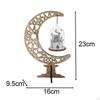 Eid Mubarak Wooden Ornament Art Craft for Room Dining Table Festival