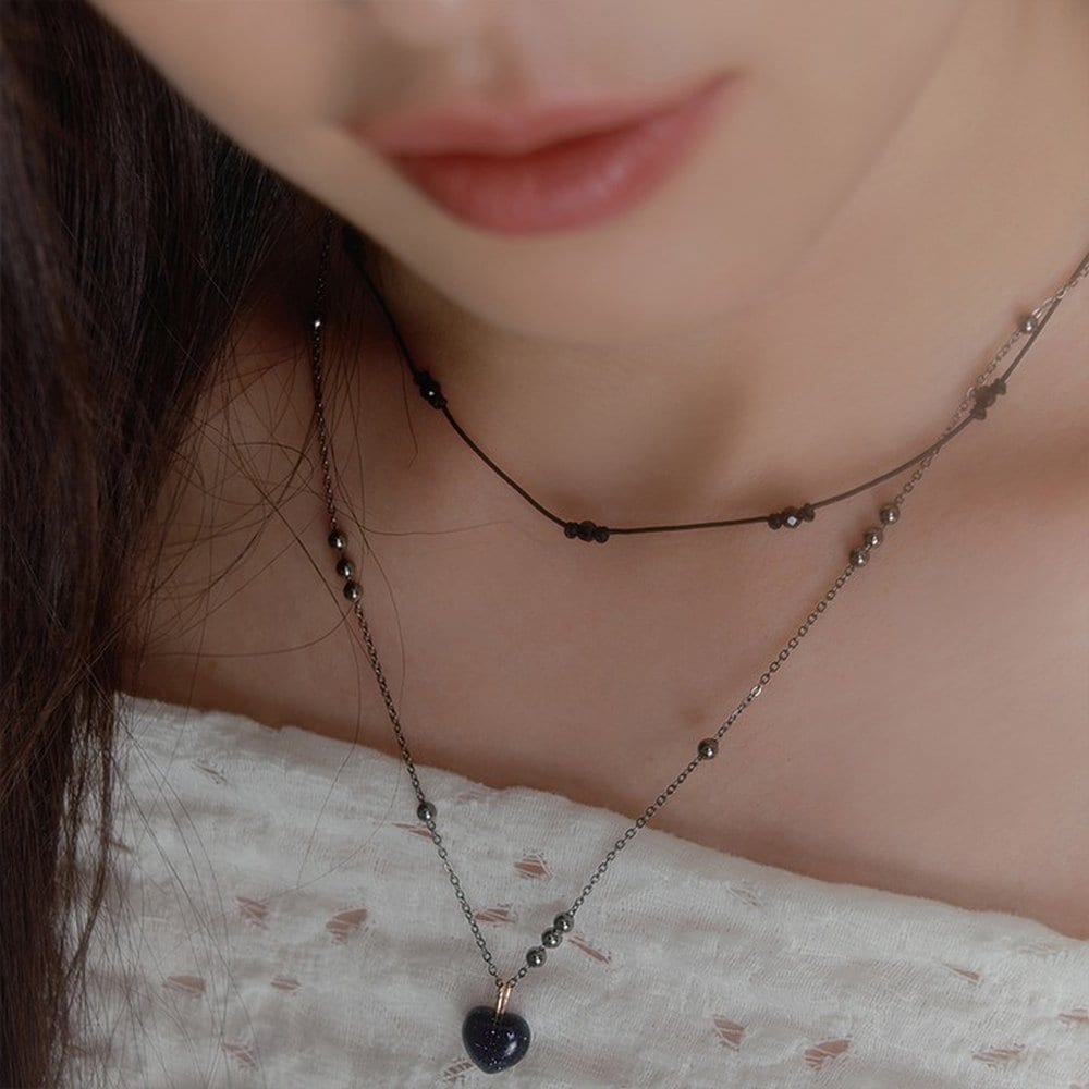 Surgical Lyric Ball Chain Necklace W