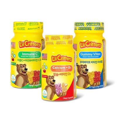 Lil Critters Kkumi Bites Choose 1 of 3 Vitamins (vitamin/calcium/zinc) (30-day Supply)