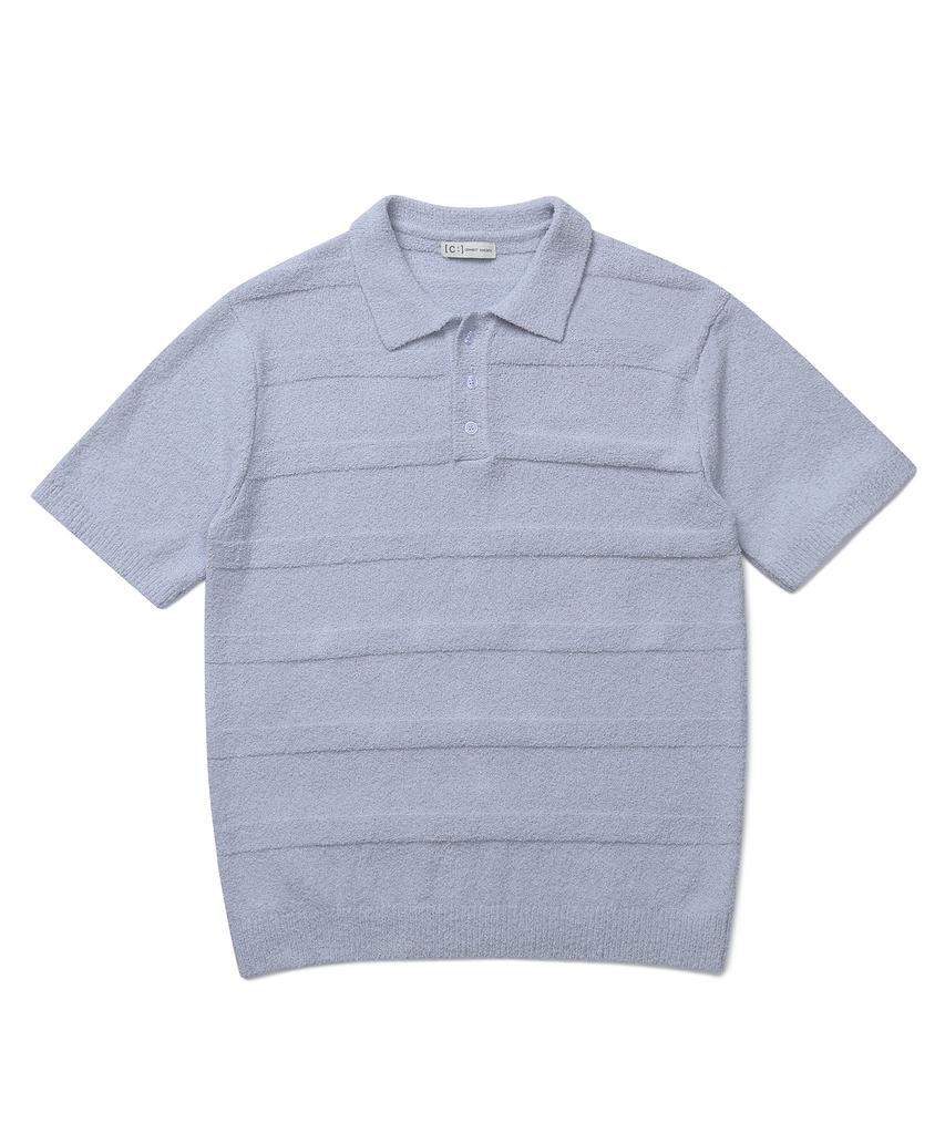CONNECT KINLOCH [2Pack] Terry Button Collar Short Sleeve Knit (6 Colors)