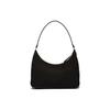 Prada Re-Edition 2005 Enamel Metal Triangle Logo Zipper Closure Recycled Nylon Mini Shoulder Tote Bag Women bags Black 1NE204-R064-F0632