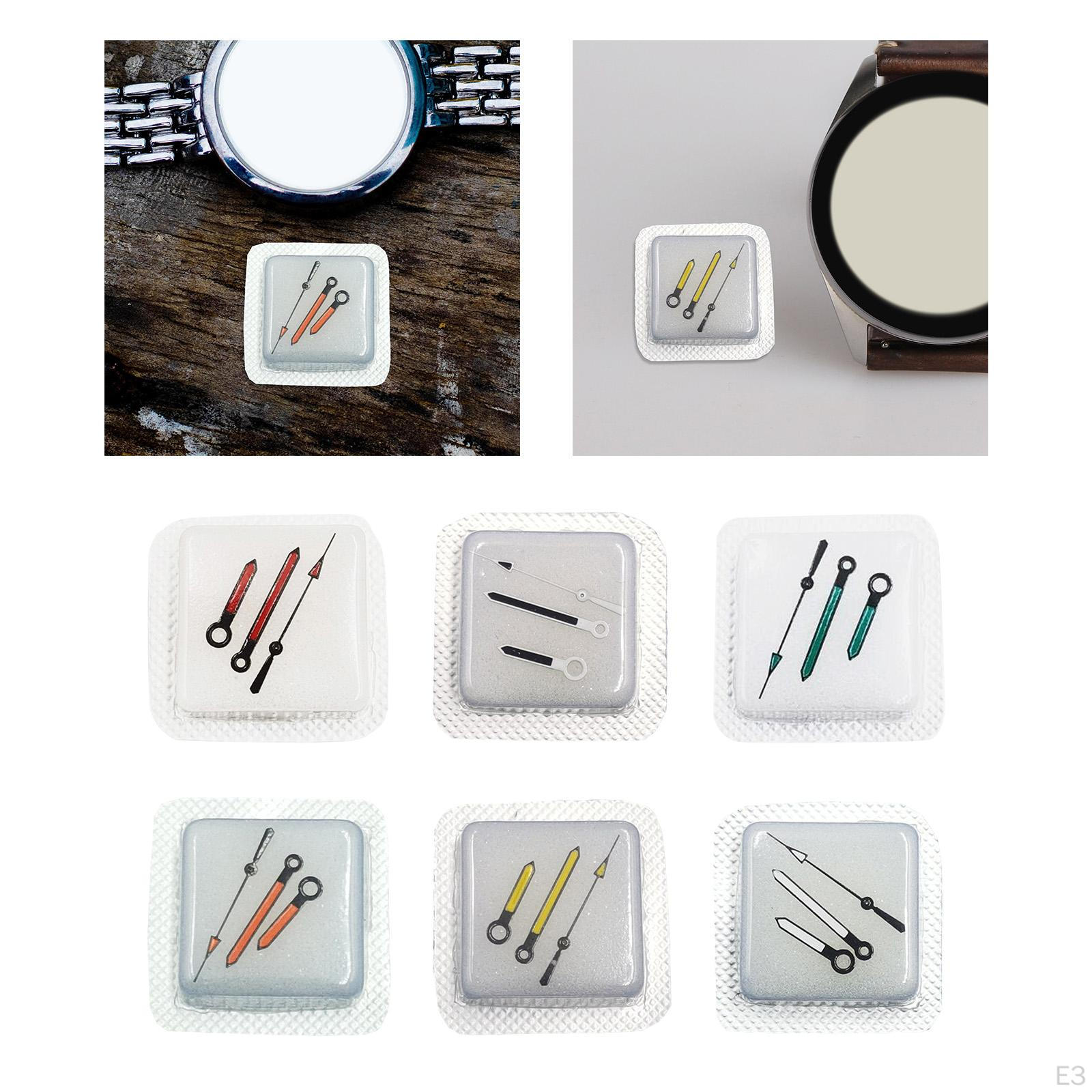 Набор прецизионных часовых стрелок для моделей NH35/NH36 белый — фото 3