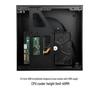 XQBOX A01 HTPC ITX Mini Chassis: Compact Horizontal Industrial Control Case