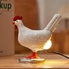Duck Egg Lamp Chicken Easter Night Lamp Simulated Animal Carnival Party Chick Ornament Birthday Gift Home Decor Table Night Lamp