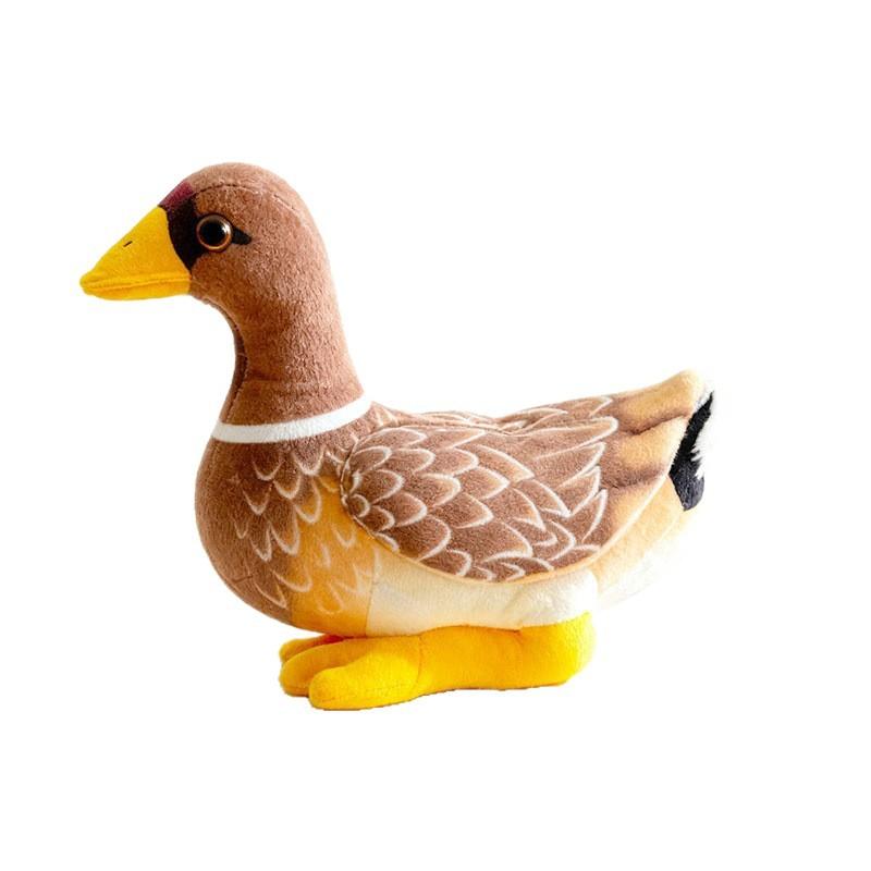 Cute Duck Plush Toy Stuffed Animal, Soft Huggable Duck Doll for Claw Machine, Carnival Prize, Kids Gift