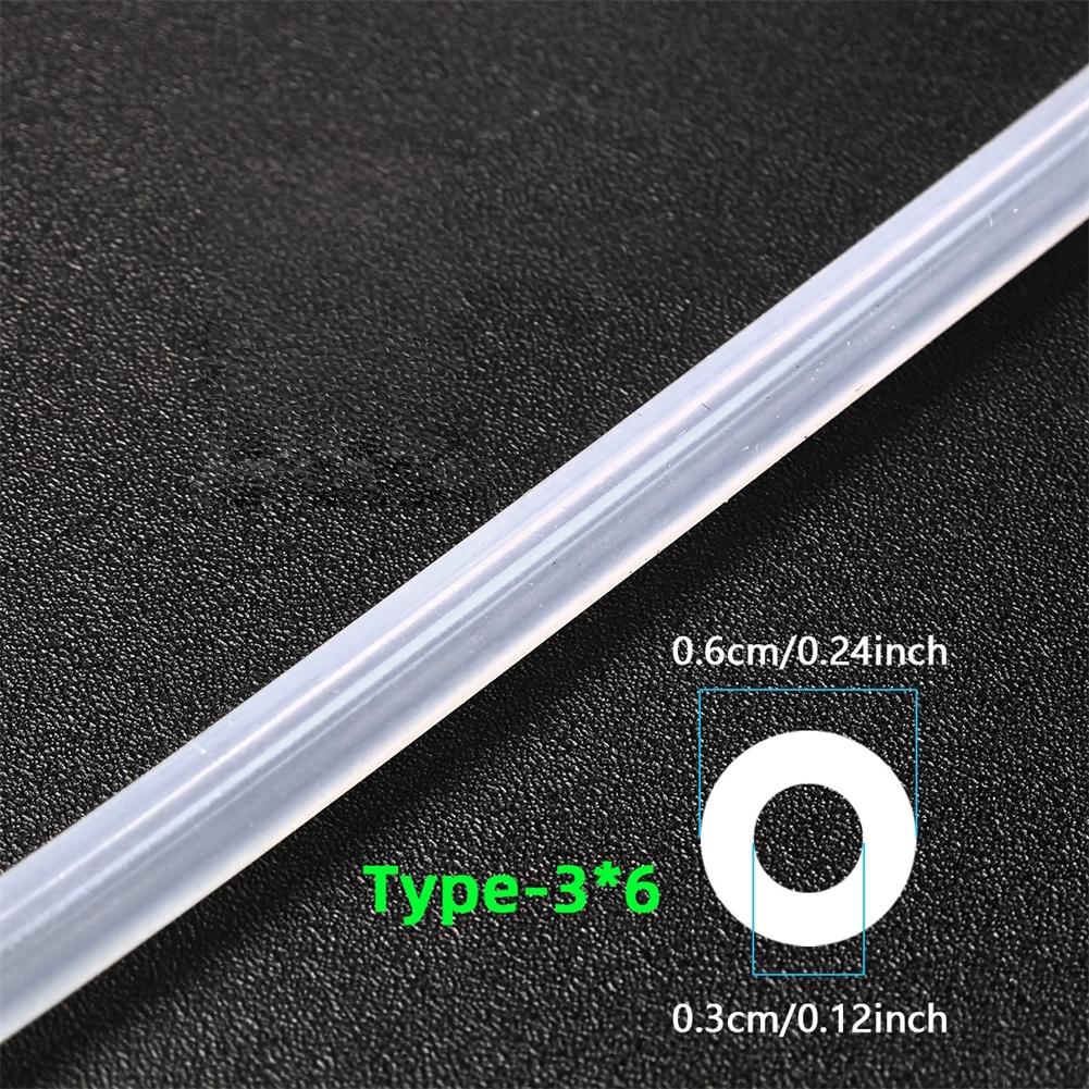 1PC Coffee Machine Silicone Tubing 50M/164FT For Milk Pipes And Hoses 3x6MM High Temp Flexible Coffee Machine Replacement Parts
