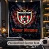 TapestrySunderland FC Custom Name Text Personalized Wall Hanging Tapestry Home Wall Decor
