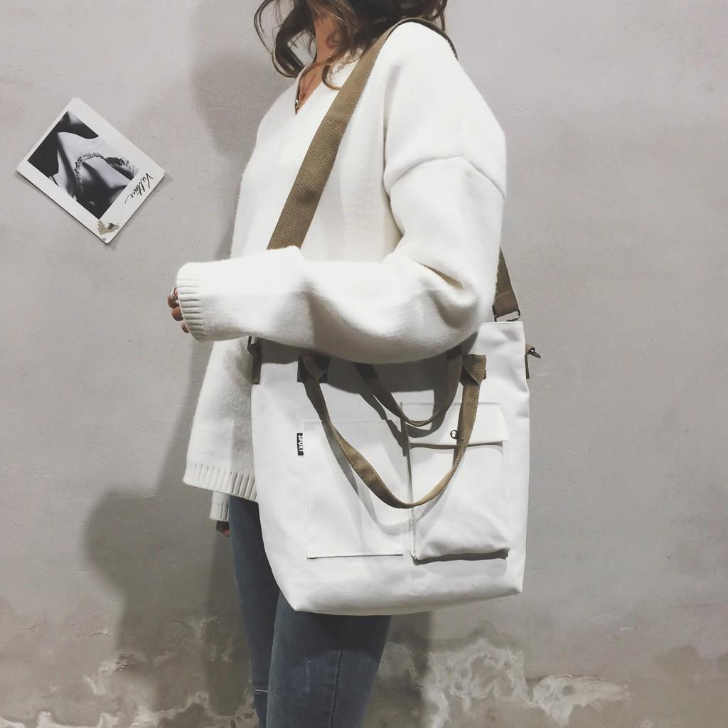 Fashion Women Canvas Sport Casual Totes Shoulder Bag Shopping Crossbody