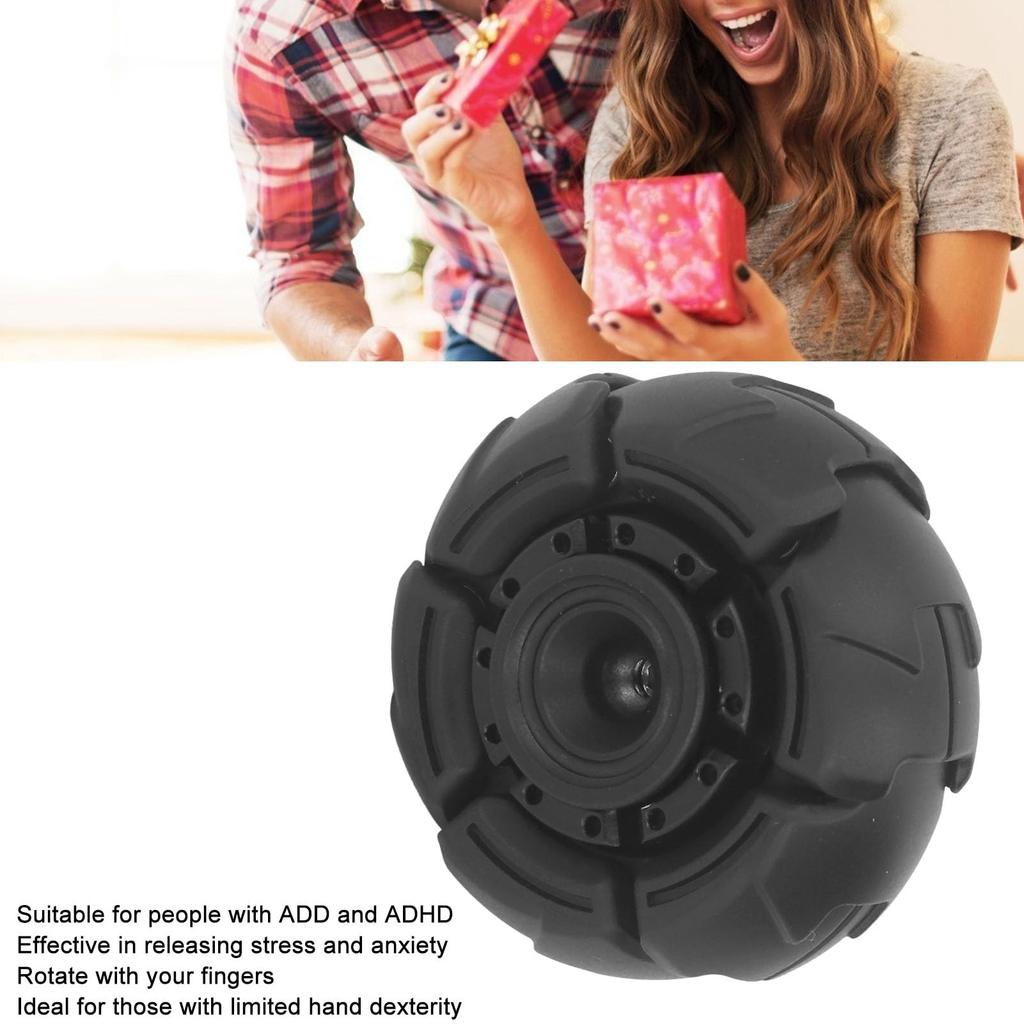 Alloy Deformable Rotating Metal Deformable Rotating Gyroscope for Anxiety Aluminum Alloy Fidget Perfect for Home and Office Gyroscope, Relief,