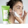 50g Green Tea Facial Cleanser Natural Plants Deep Cleansing Oil-Control Moisturizing Brighten Soften Skin Dense Foam Skin Care