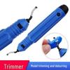 3D Model Sanding & Trimming Tool Kit: Stainless Steel Scraper, Removable Skirt Edge Trimming Knife, Deburring Tool.