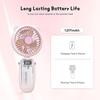 Handheld Fan Mini, Portable USB Rechargeable Fan with 4 Speeds