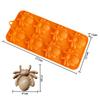 Halloween Candy Chocolate Molds 3D Skull Pumpkin Witch Hat Bat Spider Shape for Baking Chocolate Jelly Gummy Dessert