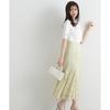 Proportion Body Dressing Ruffle Sleeve Knit Blue Women's Sweater,
