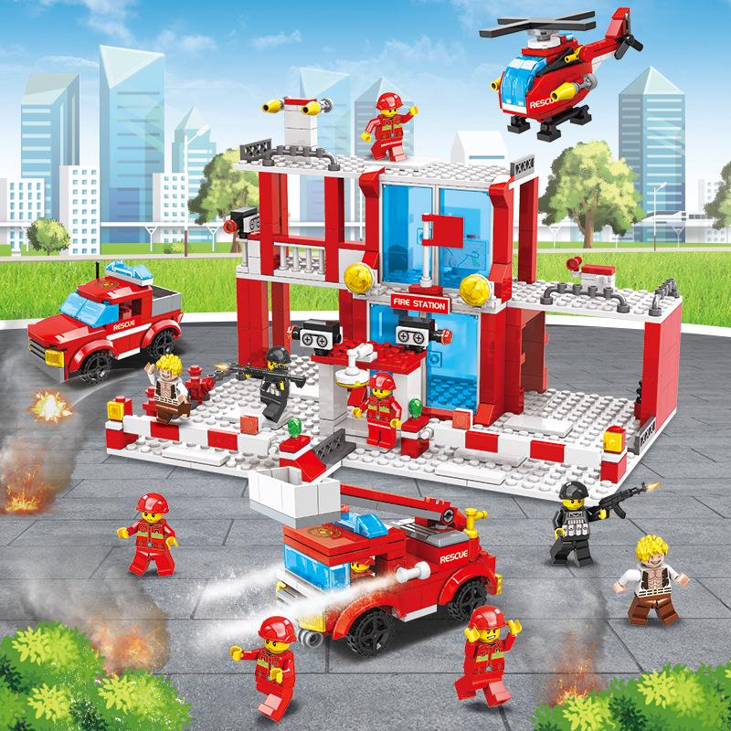 Compatible Military SWAT Armored Car Building Blocks - Educational Assembly Toy for Boys