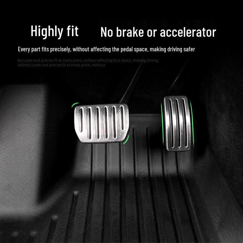 2022 Tesla Model X TPE Car Mats: Full Environmental Protection for Trunk and Backrest