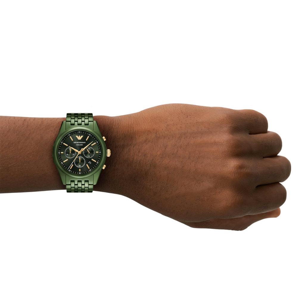 Emporio Armani AR70017 Green Watch Men's