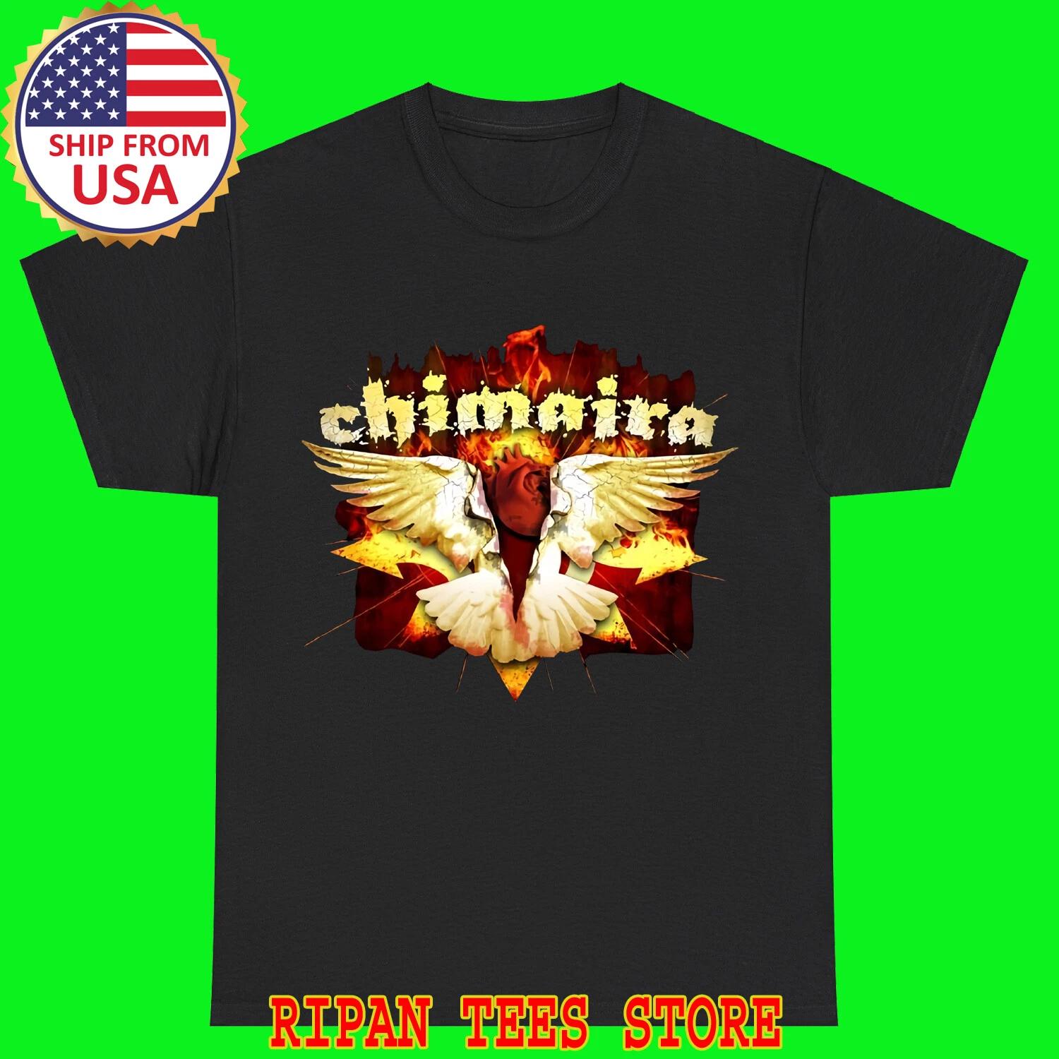 Chimaira Black T-Shirt Tee Top Unisex 2XL