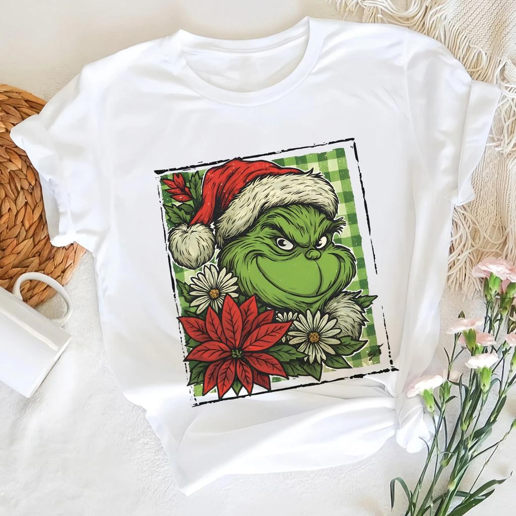 Funny Grinch Face Christmas Shirt, Merry Grinchmas 2025 Shirt, Santa Grinch Tee