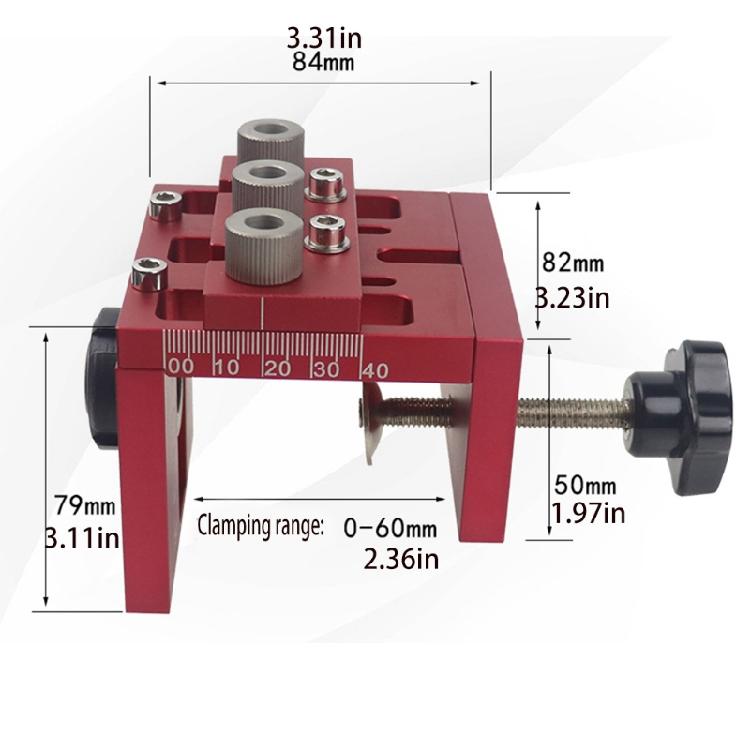 Wood Dowel Puncher Locator Carpentry Tools Woodworking Positioning Hole Opener