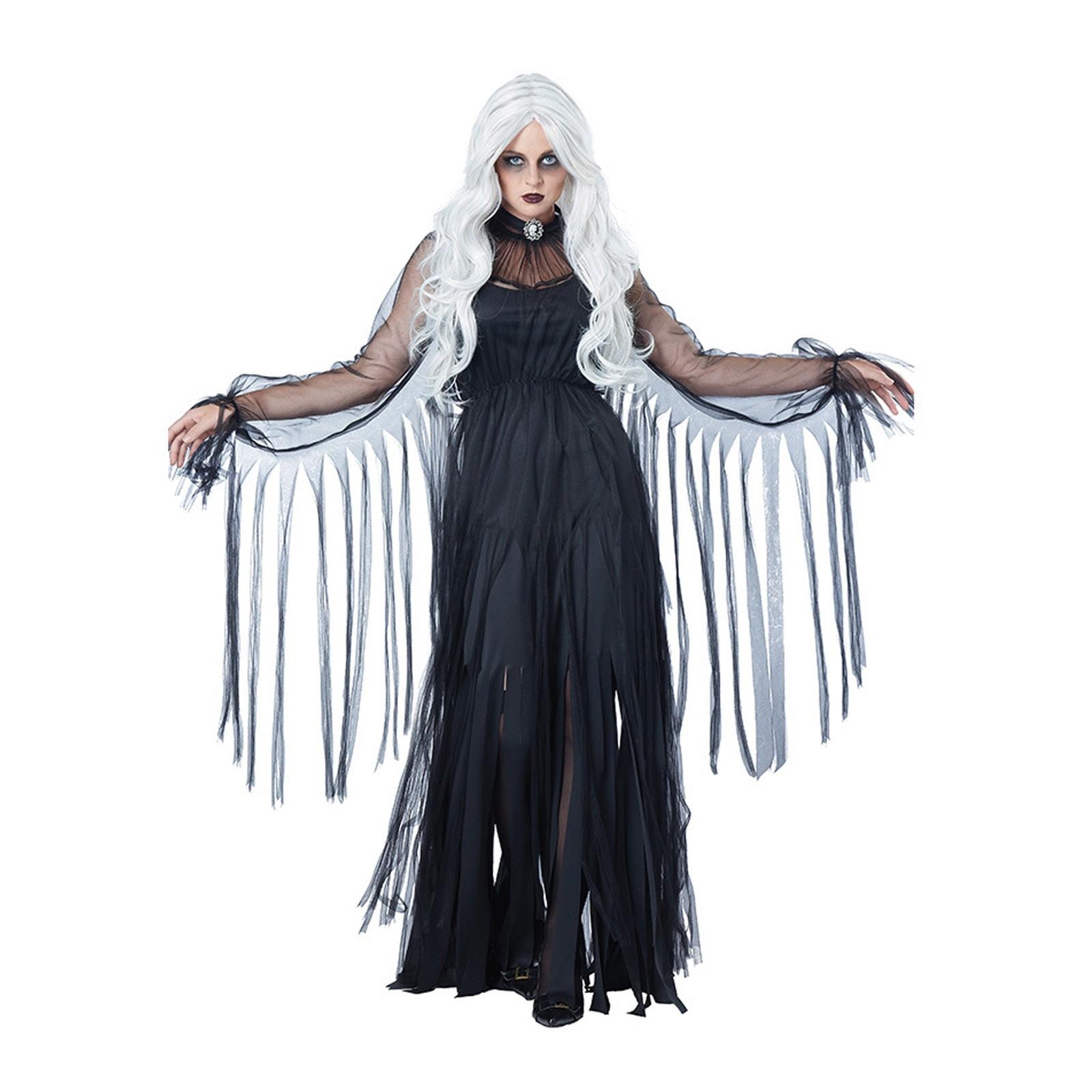 Женский костюм черного дьявола на Хэллоуин — фото 4