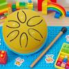 Rain Drum for Outside 3 Inch 6 Notes Steel Tongue Drum for Outdoor Educational Healing Music Instrument for Beginners School