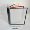 Wall-Mounted Magnetic A4 Flip Folder Document Organizer Display Stand