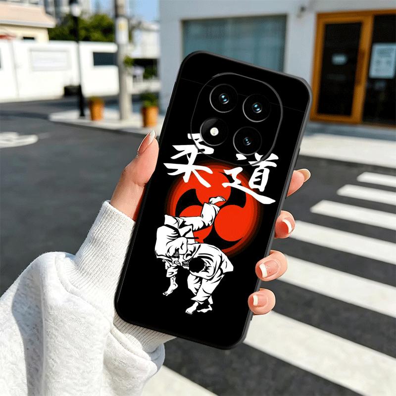 Judo Jiu Jitsu BJJ Brazilian Soft Phone Case for Xiaomi Redmi Note 12 13 14 15 Pro Plus 11 12S 11S 11T 10 4G Black Cover Back Sh