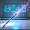Black Spinning Pen Rolling Finger Rotating Gaming Trick Pen Mod Refill Stress Releasing Brain Training for Adults Office Supplies,Ballpoint Pens