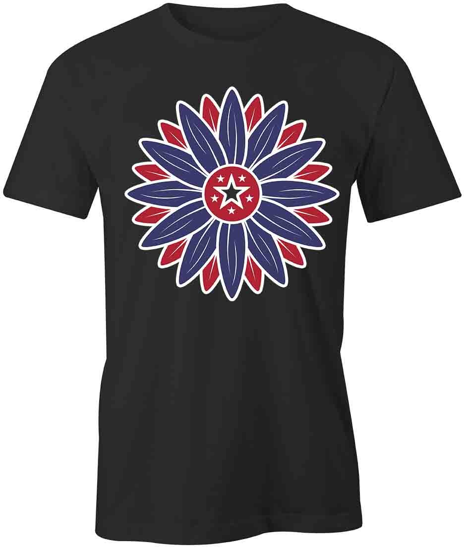 SUNFLOWER TShirt Tee Short-Sleeved Cotton PATRIOTIC CLOTHING S1BSA412 XL