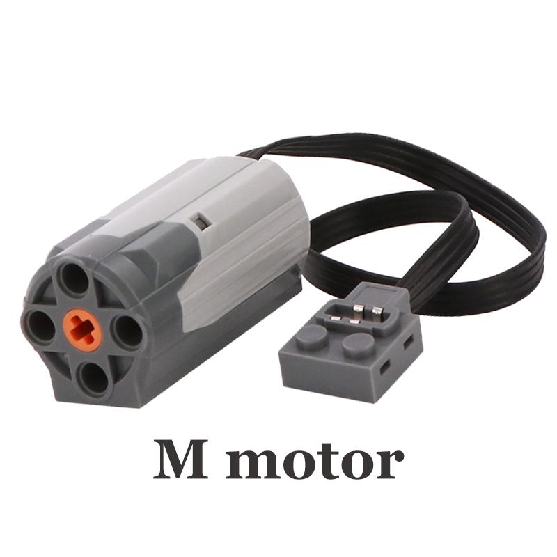 Power Functions Baustein Technische Motorteile Multi PF Werkzeug Kompatibel 8293 8883 Auto Zug M L XL Servomotor Steine Spielzeug